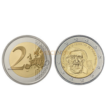 2 Euros 100 Aniversário do Nascimento de Abbé Pierre França 2012