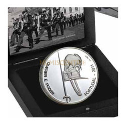 Moeda 2,5€ Centenário dos pupilos do Exército 2011 Prata Proof