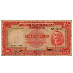100 Escudos - Moçambique 1958 MBC
