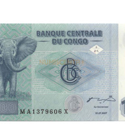 100 Francs - Congo 2007 NOVA