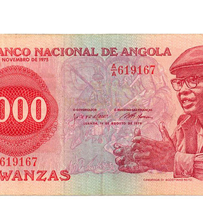 1000 Kanzas - Angola 1979 MBC