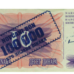 100000 Dinara - Bosnia Herzegovina 1993 Nova