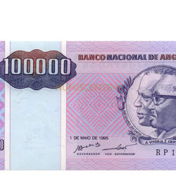 100000 Kuanzas - Angola 1995 NOVA