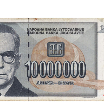 10000000 Dinara - Jugoslavia 1993