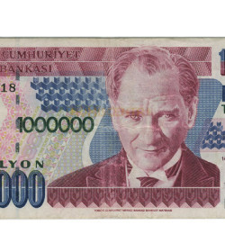 1000000 Liras - Turquia 1970-97