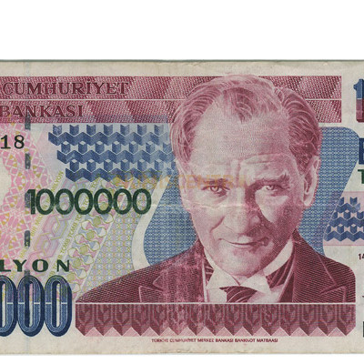 1000000 Liras - Turquia 1970-97