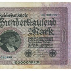 100000 Mark - Alemanha 1923