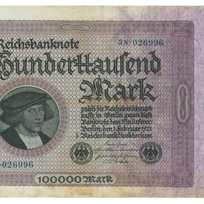 100000 Mark - Alemanha 1923