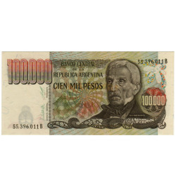 100000 Pesos - Argentina 1979