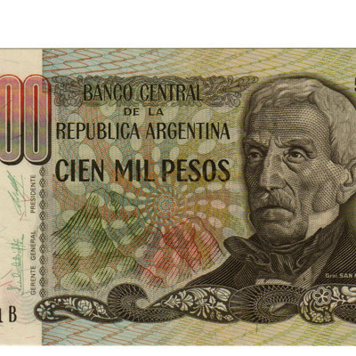 100000 Pesos - Argentina 1979
