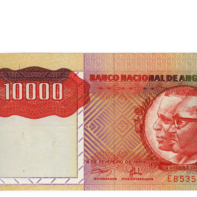10000 Kuanzas - Angola 1991 NOVA