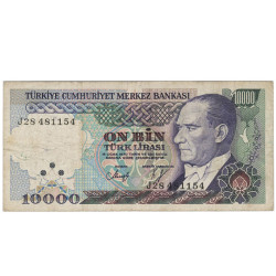 10000 Liras - Turquia 1970-89