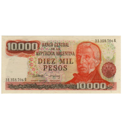 10000 Pesos - Argentina 1976