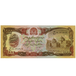 1000 Afghani - Afeganistao 1991
