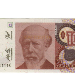 1000 Australes - Argentina 1989