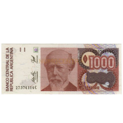 1000 Australes - Argentina 1989