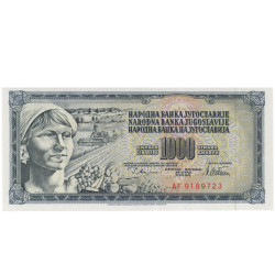 1000 Dinara - Jugoslavia 1978