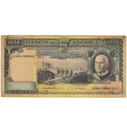 1000 Escudos - Angola 1962 MBC