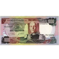 1000 Escudos - Angola 1972 MBC+