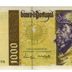 1000 Escudos - Portugal 1996-00 Bela