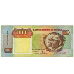 1000 Kuanzas - Angola 1991 MBC+