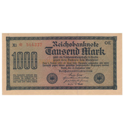 1000 Mark - Alemanha 1922