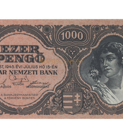 1000 Pengo - Hungria 1945