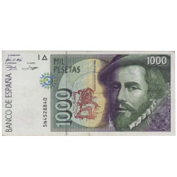 1000 Pesetas Espanha 1992 MBC++