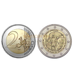 2 Euros 100 Anos Unificação de Creta Grécia 2013
