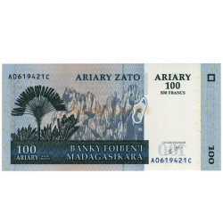 100 Ariary - Madagascar 2004