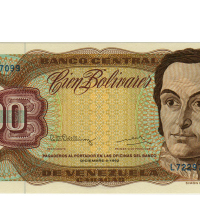 100 Bolivares - Venezuela 1992