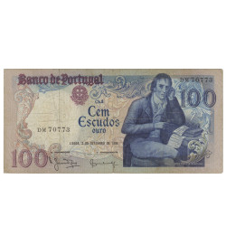 100 Escudos - Portugal 2-9-1980 Bela