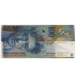 100 Francos - Suiça 1996