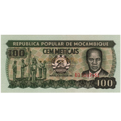 100 Meticais - Moçambique 1983 NOVA