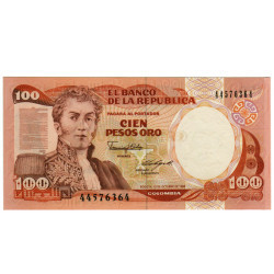 100 Pesos - Colombia 1986
