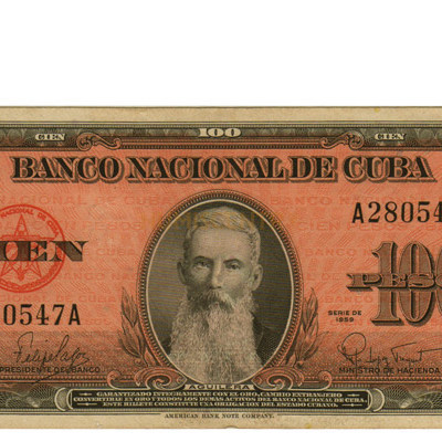 100 Pesos - Cuba 1959