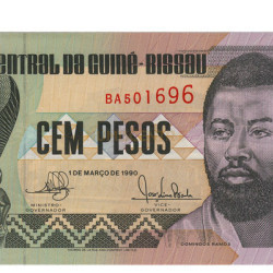 100 Pesos - Guine Bissau 1990