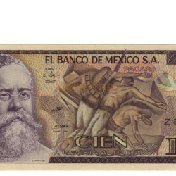 100 Pesos - Mexico 1982