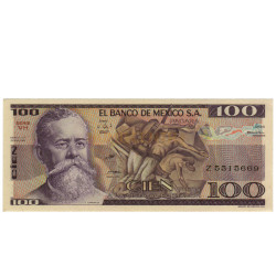 100 Pesos - Mexico 1982