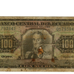 100 Sucres - Equador 1977