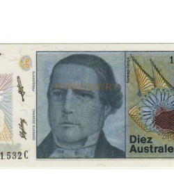 10 Australes - Argentina 1986