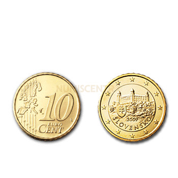 10 Centimos - Eslováquia 2009
