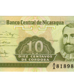 10 Centavos Cordoba - Nicaragua 1992