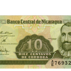 10 Centavos Cordoba - Nicaragua 1991