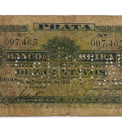 10 Centavos - Moçambique 1919 BC