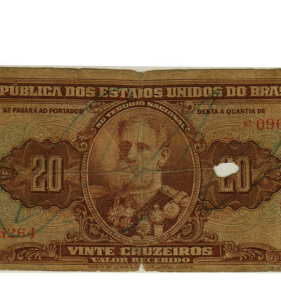 20 Cruzeiros - Brasil 1950