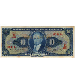 10 Cruzeiros - Brasil 1963
