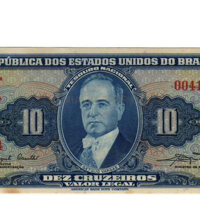10 Cruzeiros - Brasil 1963