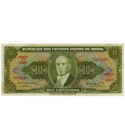 10 Cruzeiros - Brasil 1962