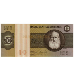 10 Cruzeiros - Brasil 1970-80
